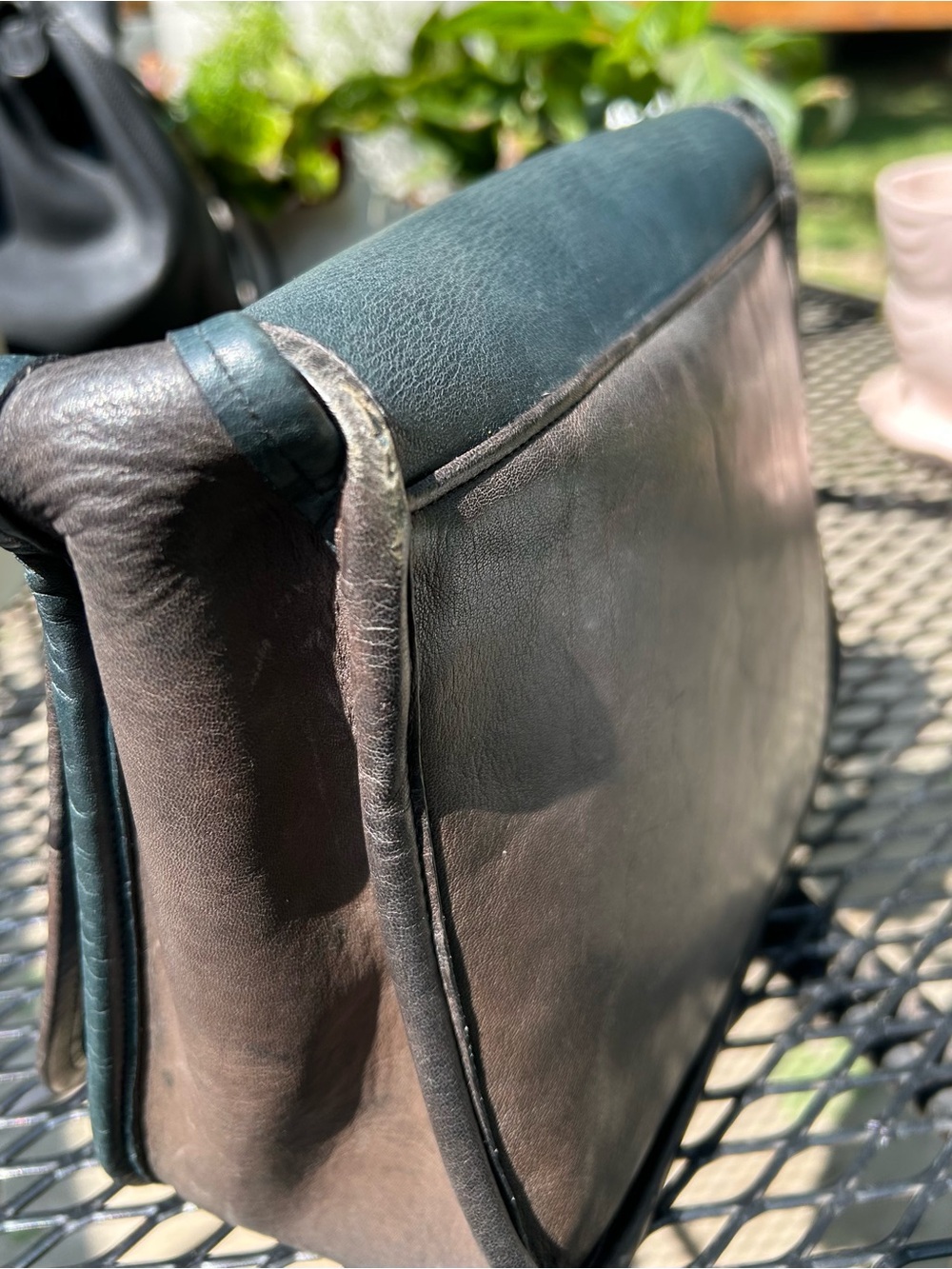 Coach Vintage Blue Classic Shoulder Bag - Picture 6 of 16